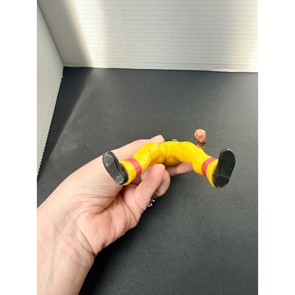 Vintage 1996 Ethan Hawke Fireman Action Figure Tradewinds Muscular Yellow Pants - Picture 5 of 5